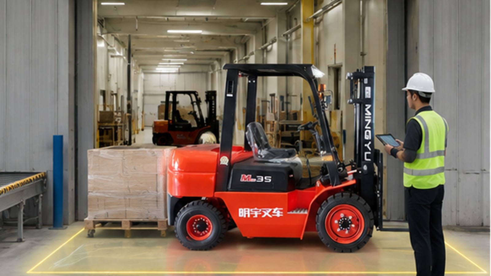 Supply Chain Autonomy in 2026: Governance Rules for Forklift Task Decisions application scene 2