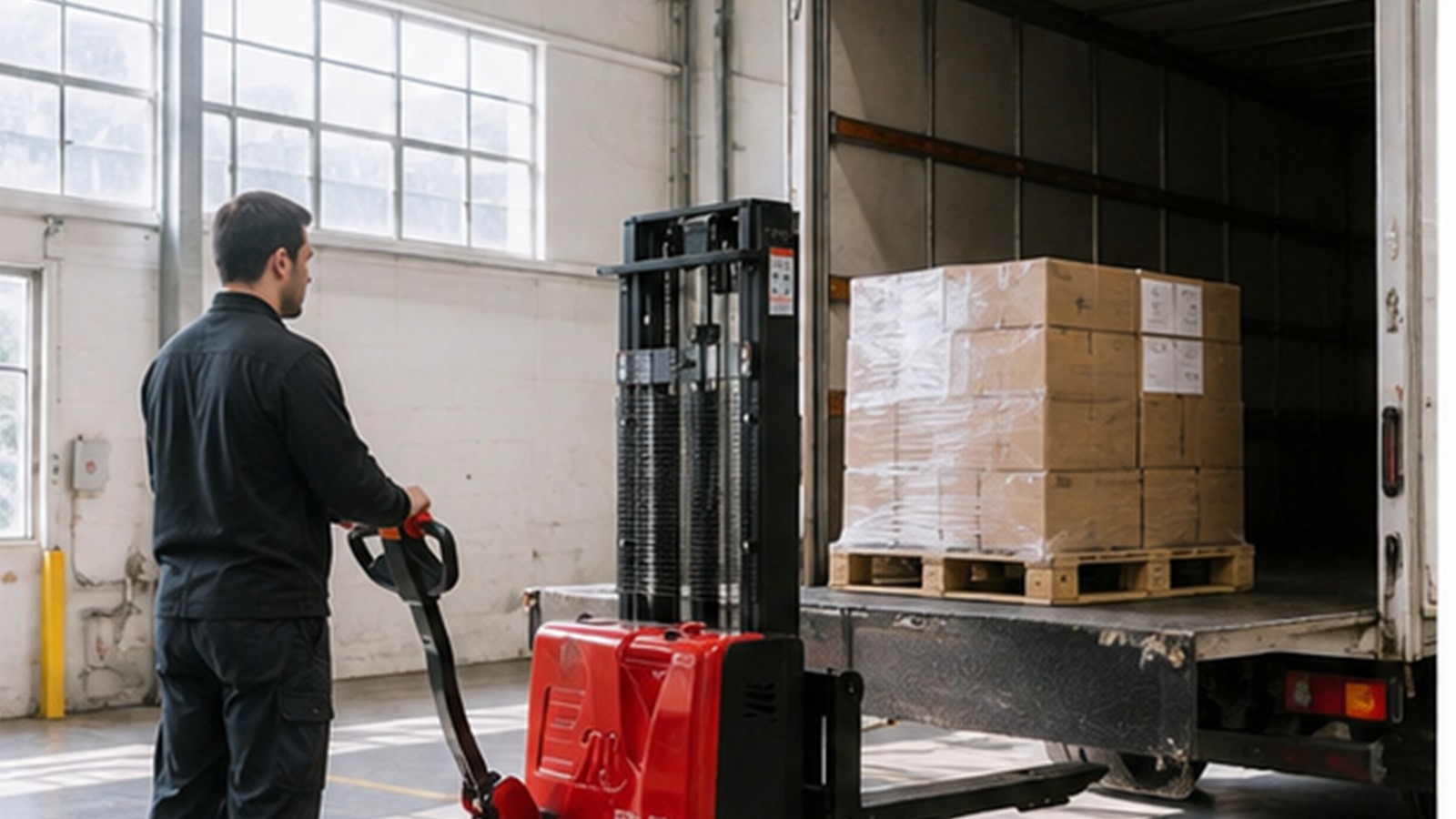 Predictive WMS Replenishment: Electric Stacker Workflows for 2026 application scene 1