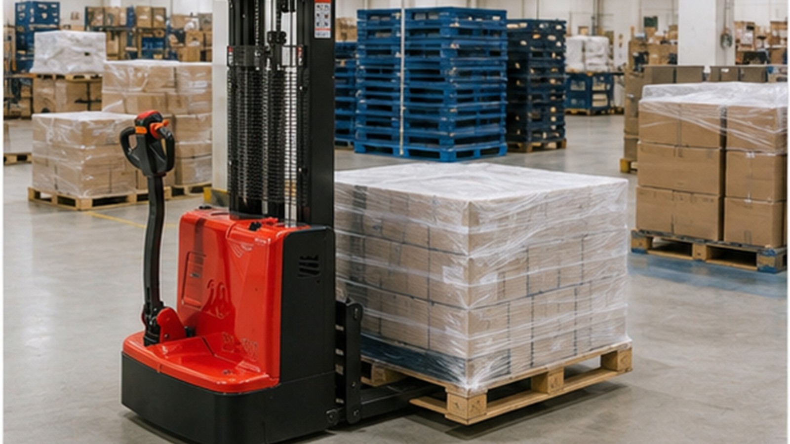 Predictive WMS Replenishment: Electric Stacker Workflows for 2026 application scene 2