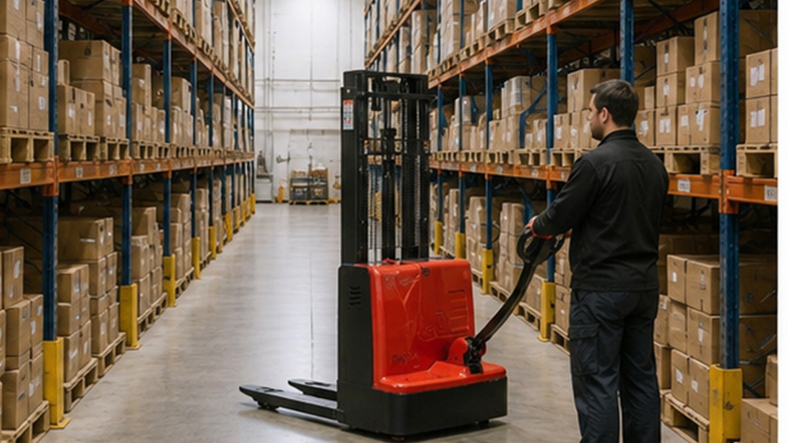 Predictive WMS Replenishment: Electric Stacker Workflows for 2026 application scene 3