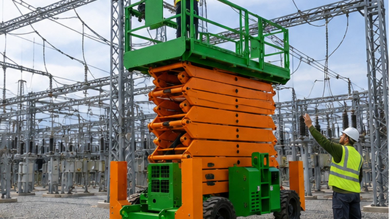 MEWP Electrocution Risk in 2026: Safe Clearance Around Power Lines application scene 2