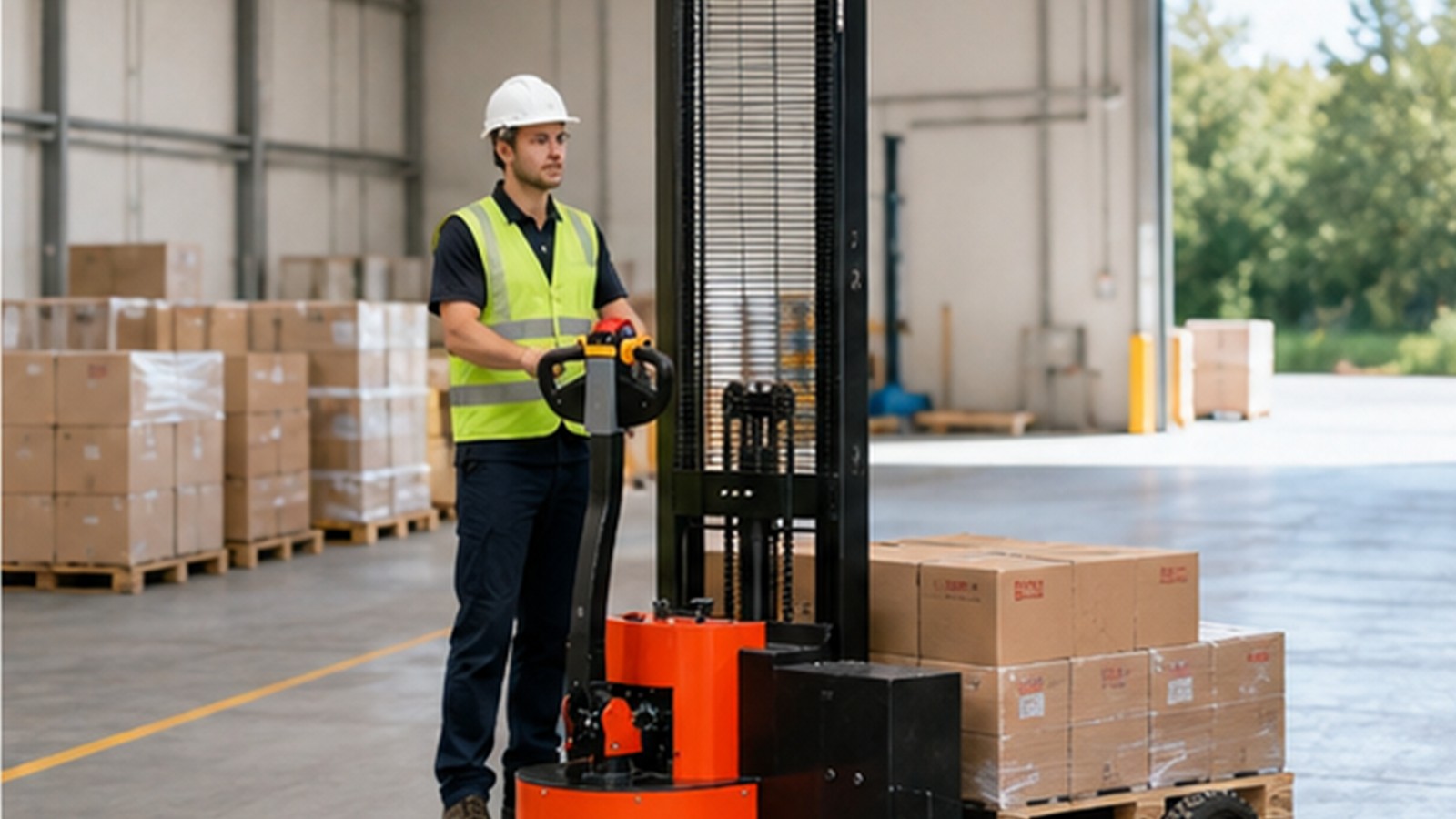 Closing the Warehouse Talent Gap: Electric Stacker Upskilling in 2026 application scene 1