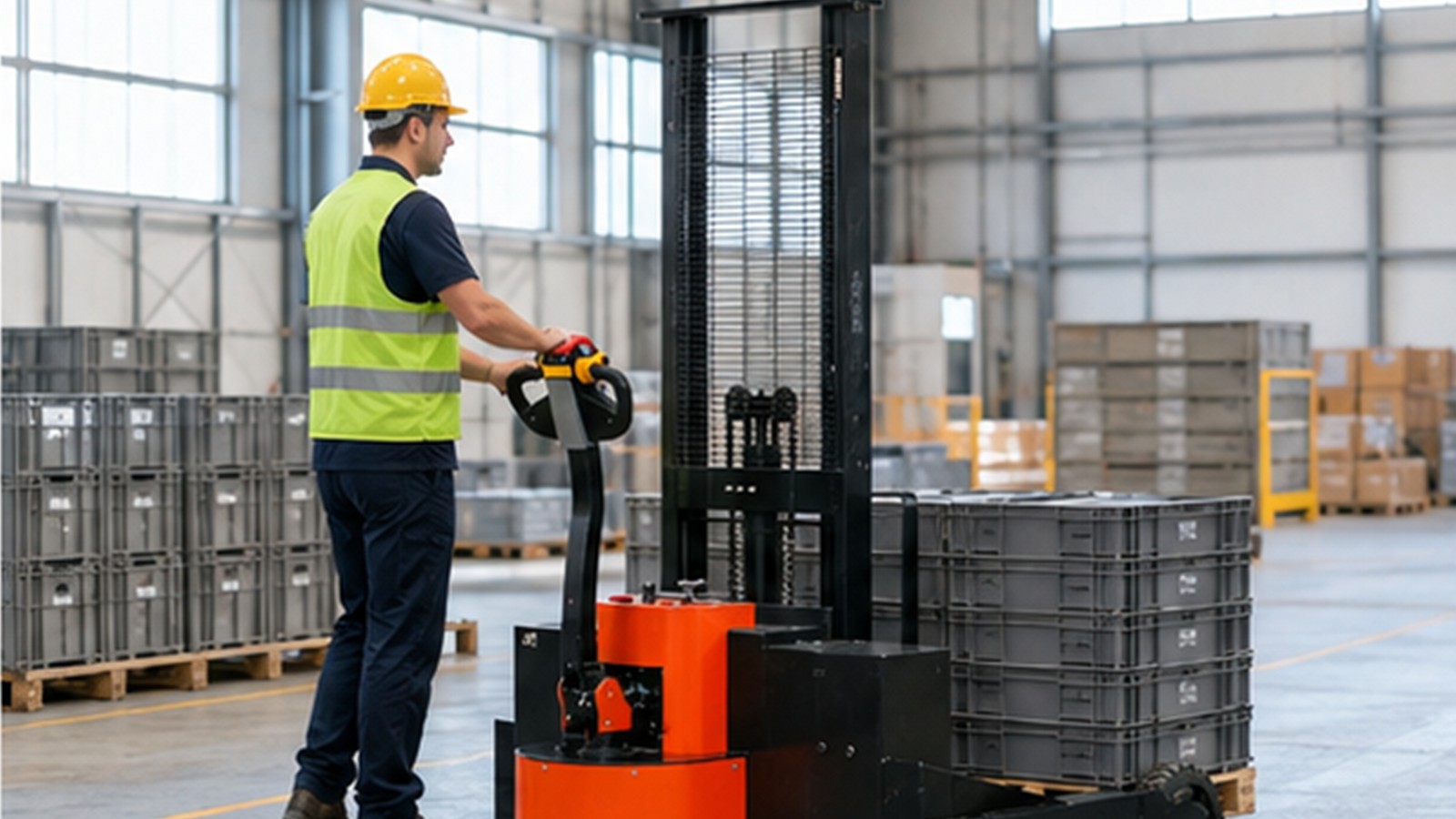 Closing the Warehouse Talent Gap: Electric Stacker Upskilling in 2026 application scene 3