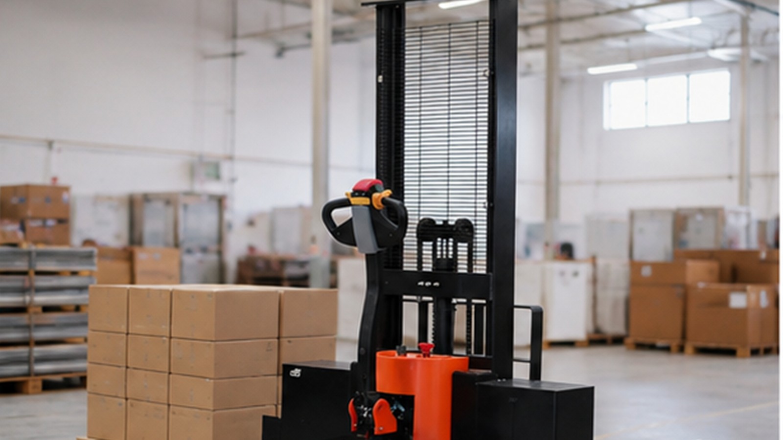 When the WMS Goes Down: Electric Stacker Continuity Without Digital Dispatch application scene 1