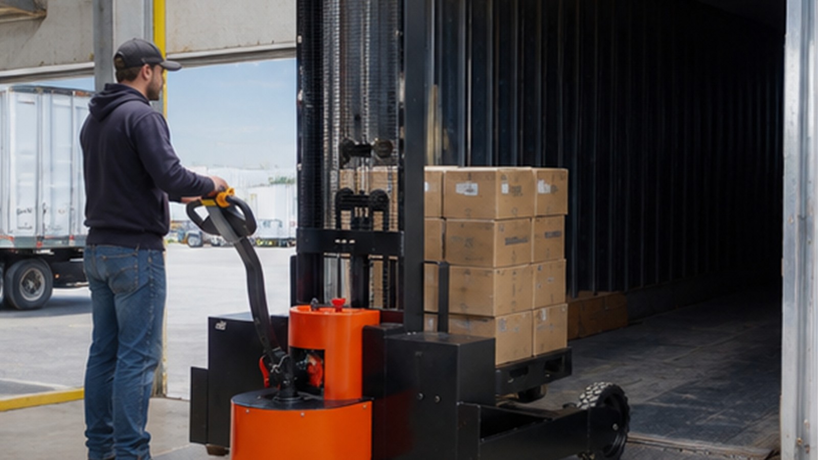 When the WMS Goes Down: Electric Stacker Continuity Without Digital Dispatch application scene 2