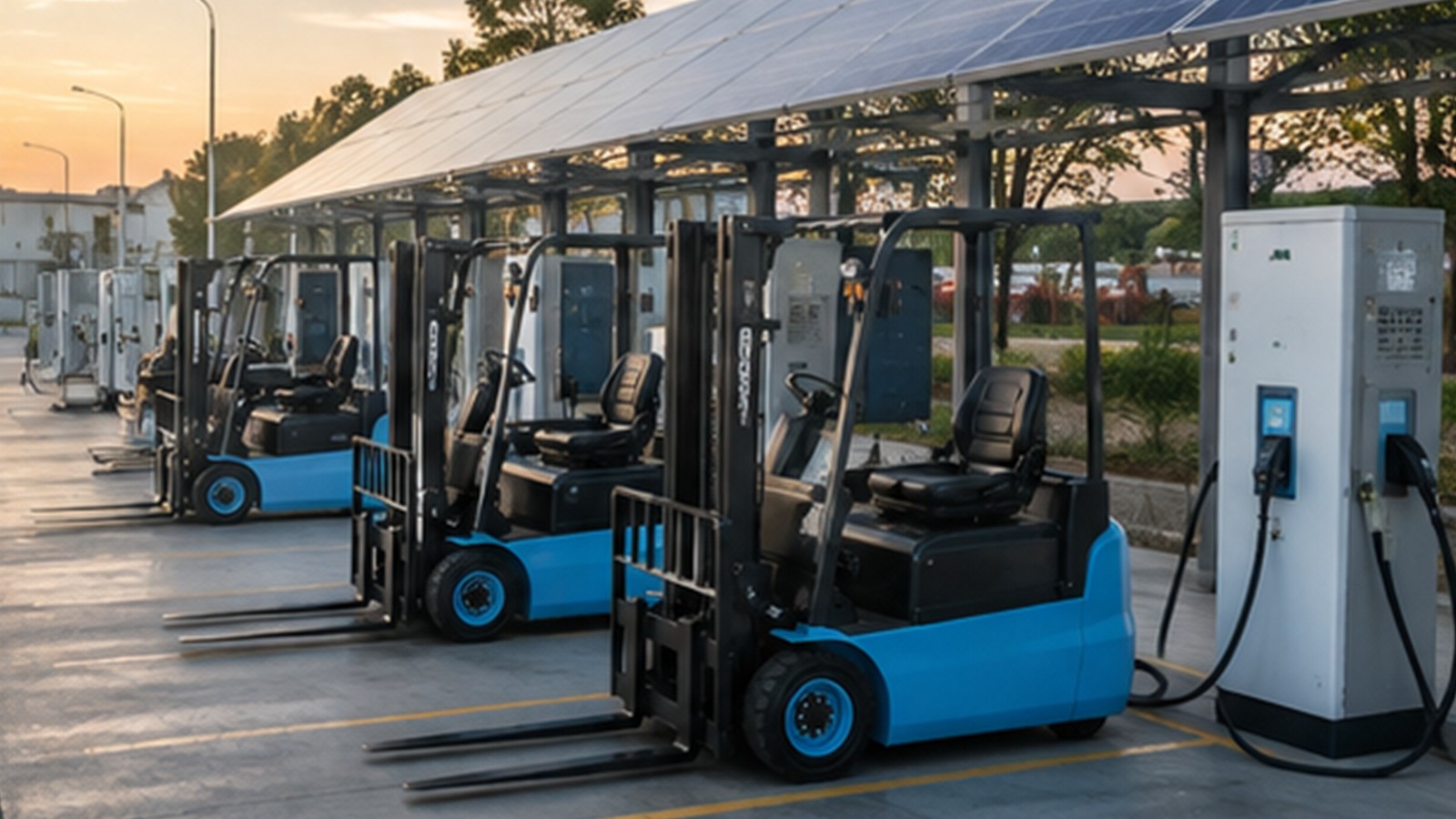 Demand-Response Charging: Electric Forklift Fleets in the 2026 Energy Crunch application scene 3