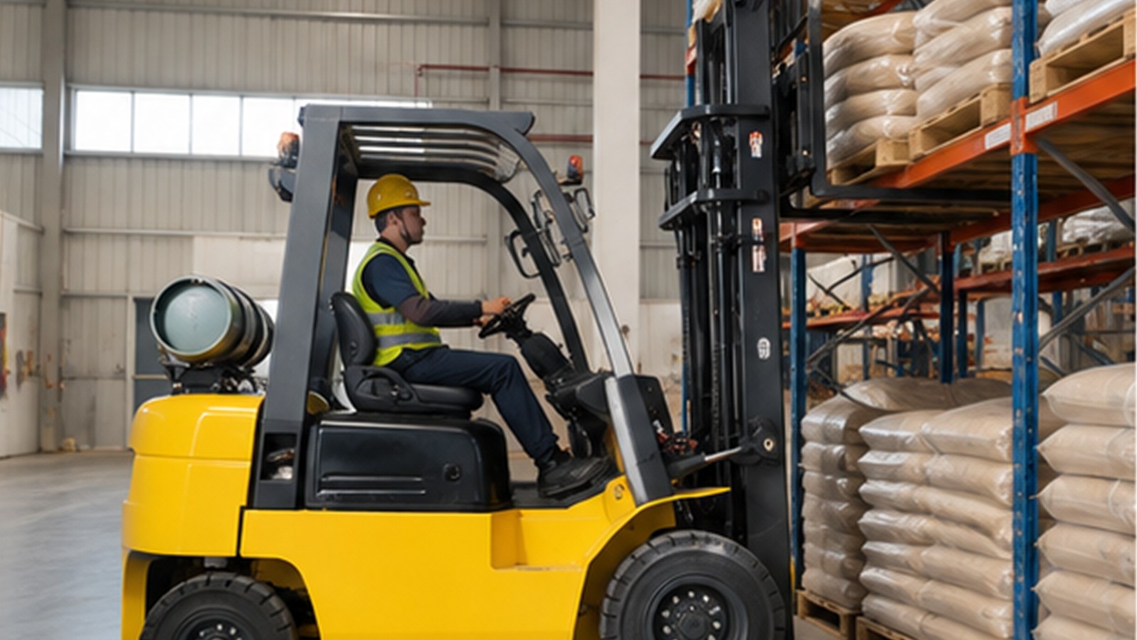Gulf Shipping Disruption: Dual-Fuel Forklift Planning for Volatile Supply application scene 2
