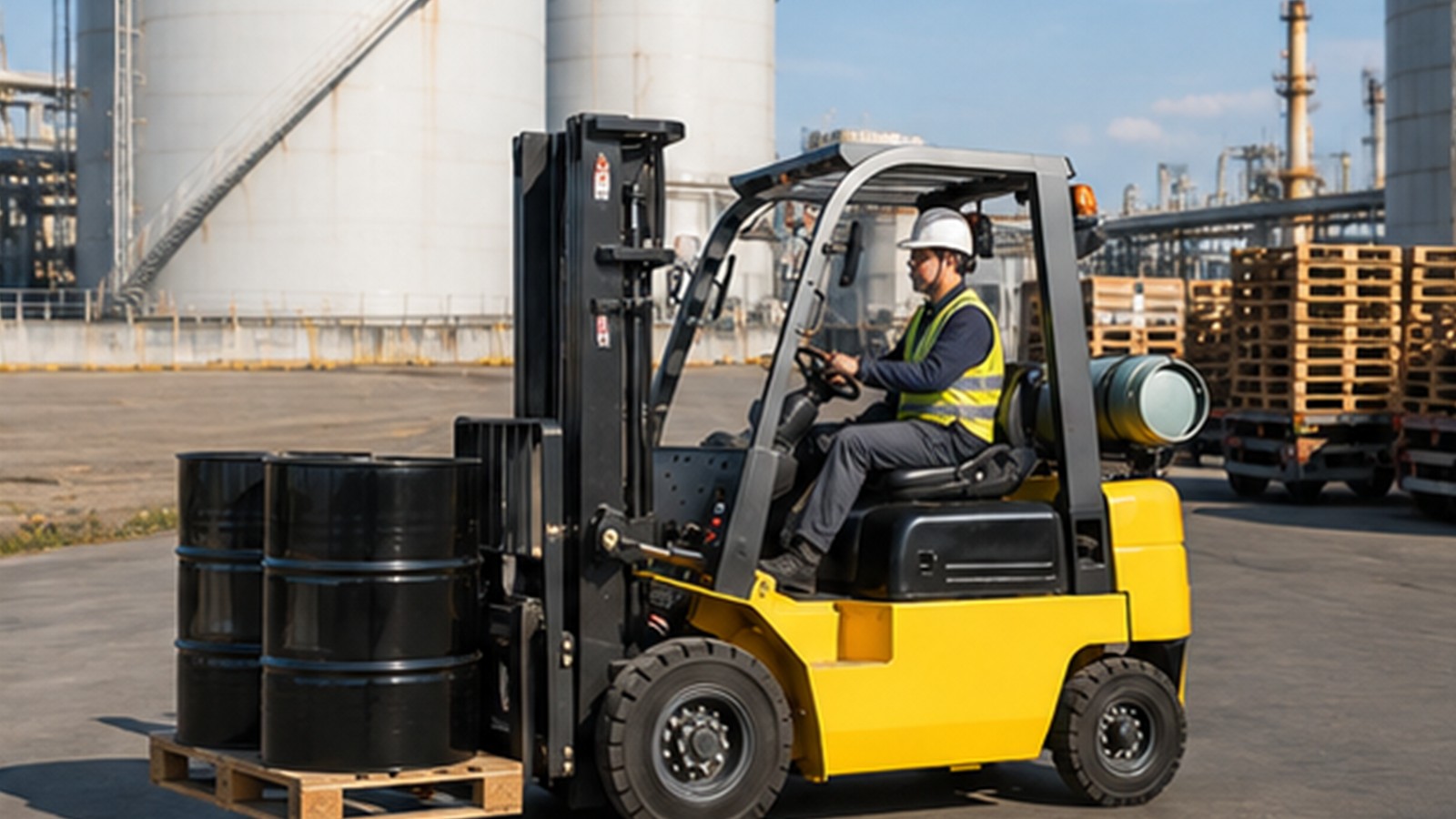 Gulf Shipping Disruption: Dual-Fuel Forklift Planning for Volatile Supply application scene 3