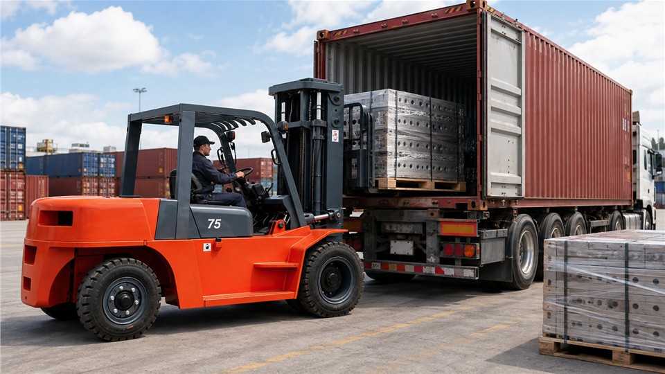 CPC190-X diesel forklift in a September 2026 work scenario