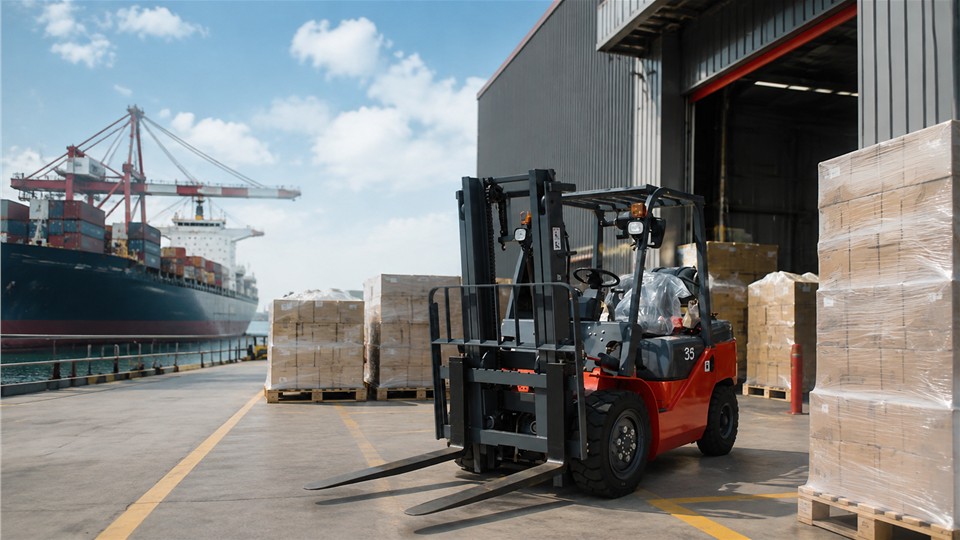 CPY15-XR LPG forklift operating scenario