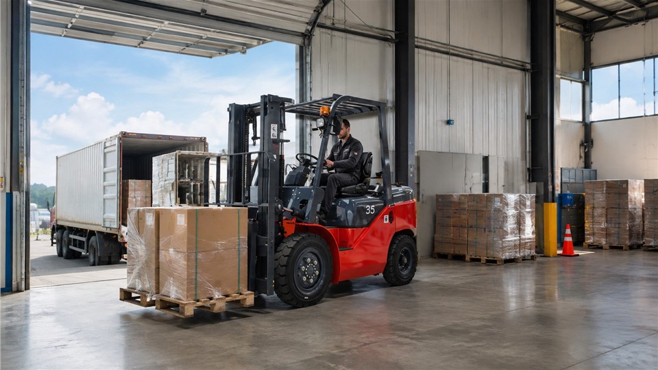 CPY15-XR LPG forklift in a September 2026 work scenario