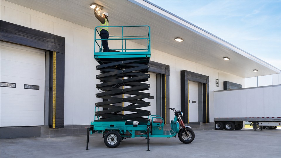 GTJZ3812E-X electric scissor lift material handling application