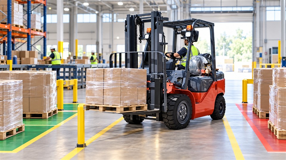 CPY15-XR LPG forklift in a September 9, 2026 work scenario