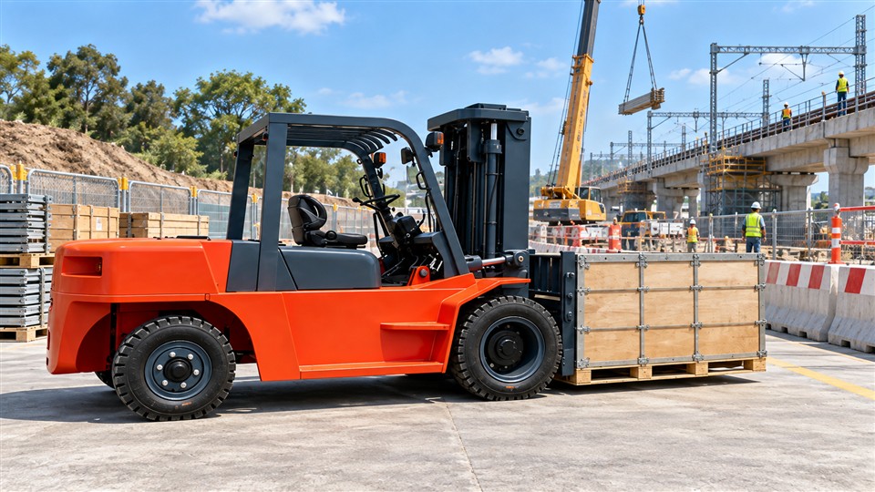 CPC190-X diesel forklift material handling application