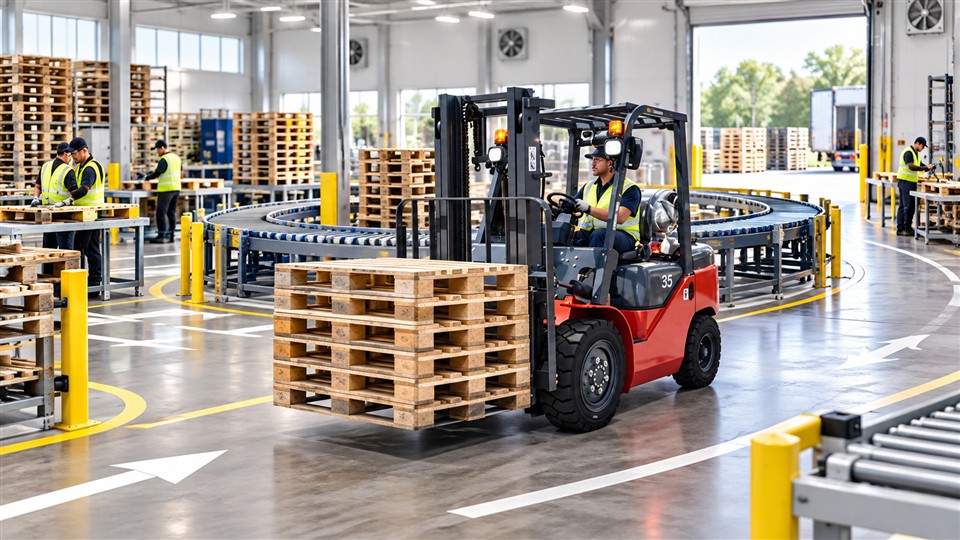 CPCY120 LPG forklift in a September 9, 2026 work scenario