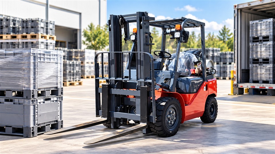 CPY15-XR LPG forklift operating scenario