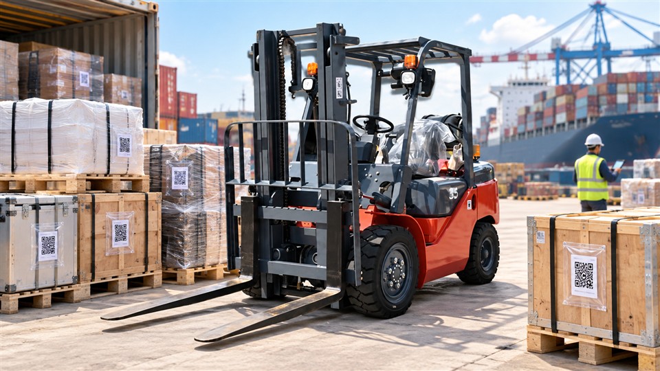 CPY15-XR LPG forklift material handling application