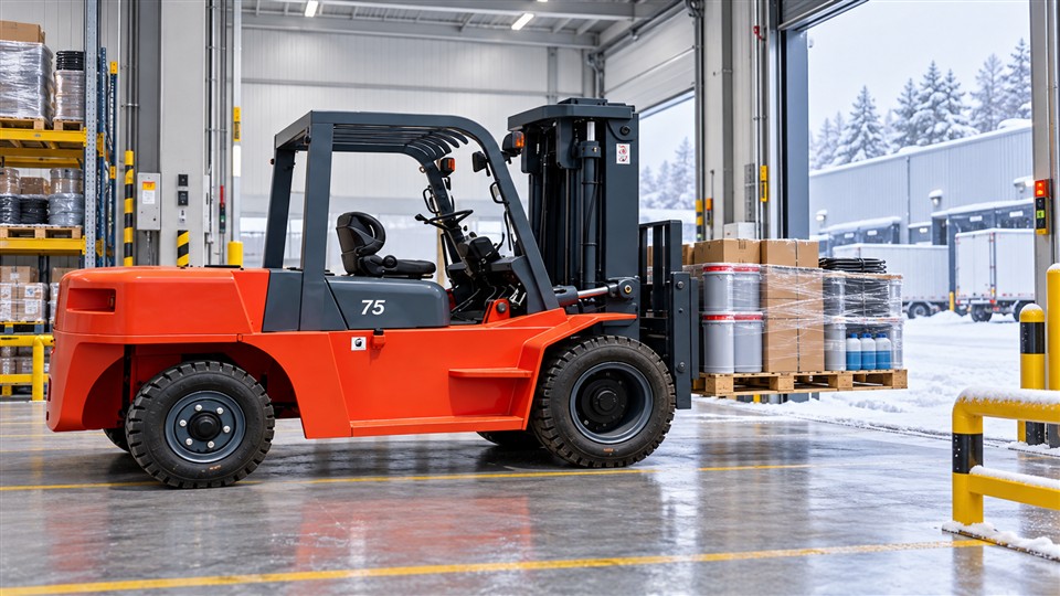 CPCD50K 5-ton diesel forklift material handling application