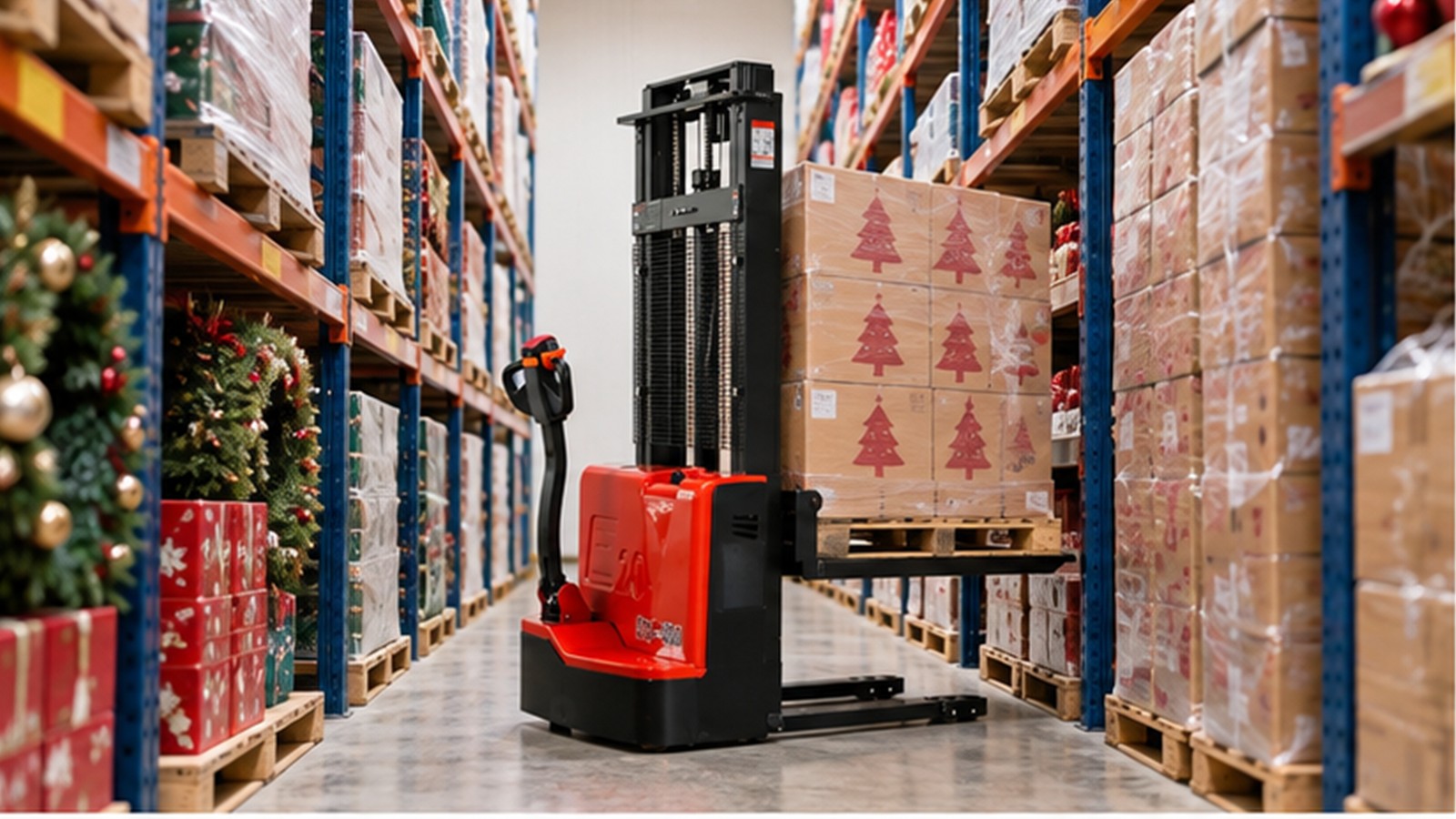 Holiday Peak 2026: Electric Stacker Slotting for Fast-Moving Inventory
