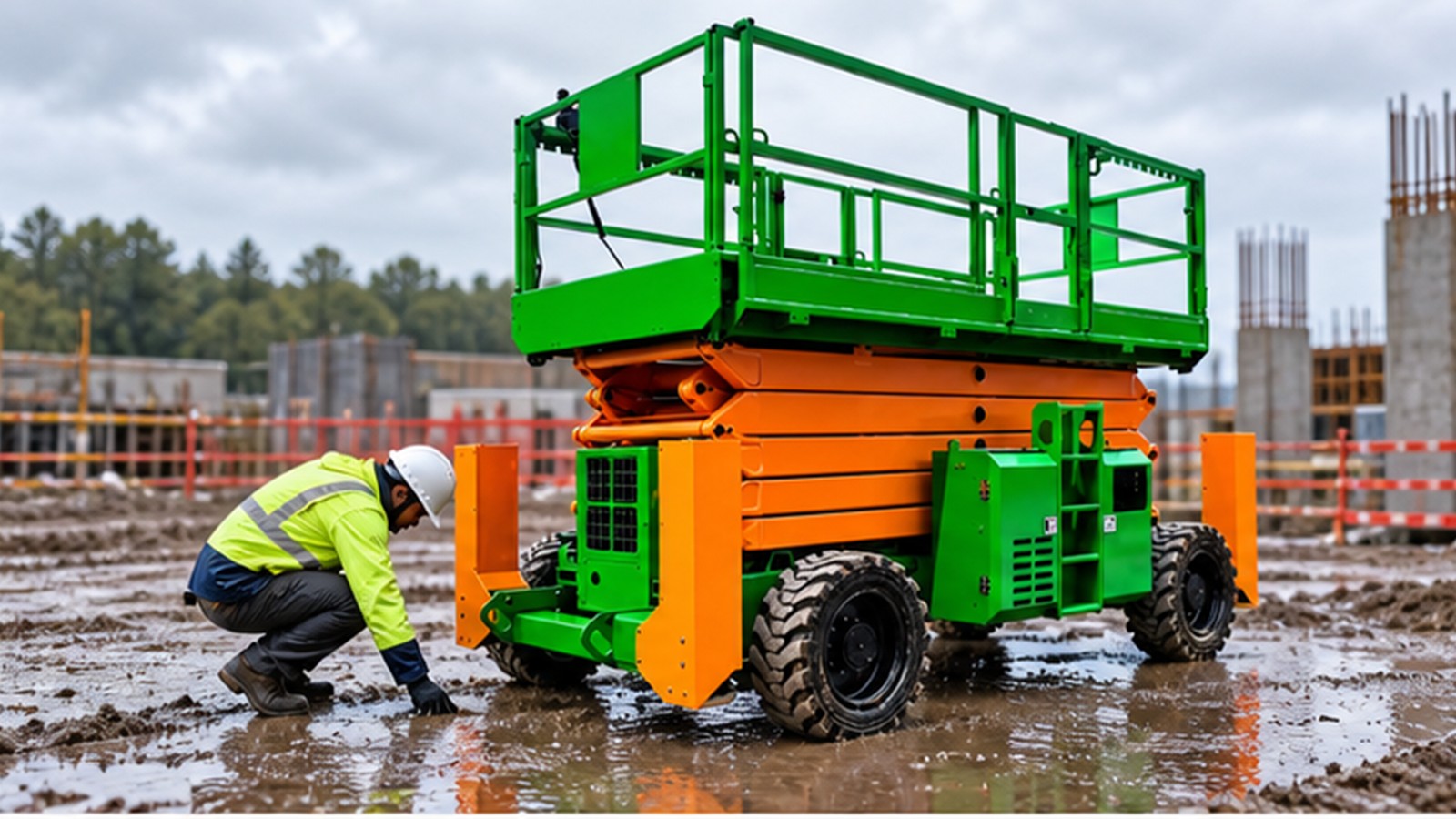 Autumn Weather MEWP: A September 2026 Aerial Platform Readiness Guide scene 1