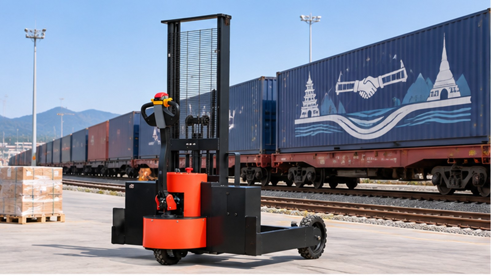 China-Mekong Rail Growth: Electric Stacker Flows for Inland Cargo Hubs