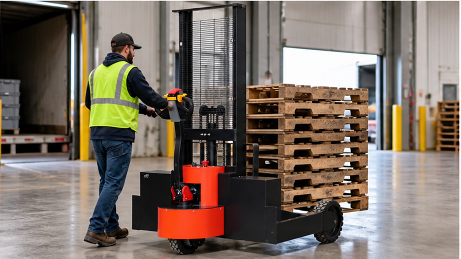 Reusable Tote Networks in 2026: Electric Stacker Workflows for Circular Logistics scene 2
