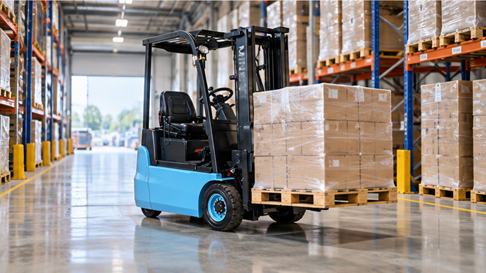 Ports Go Electric in 2026: Battery Forklifts for Cleaner Cargo Operations scene 3