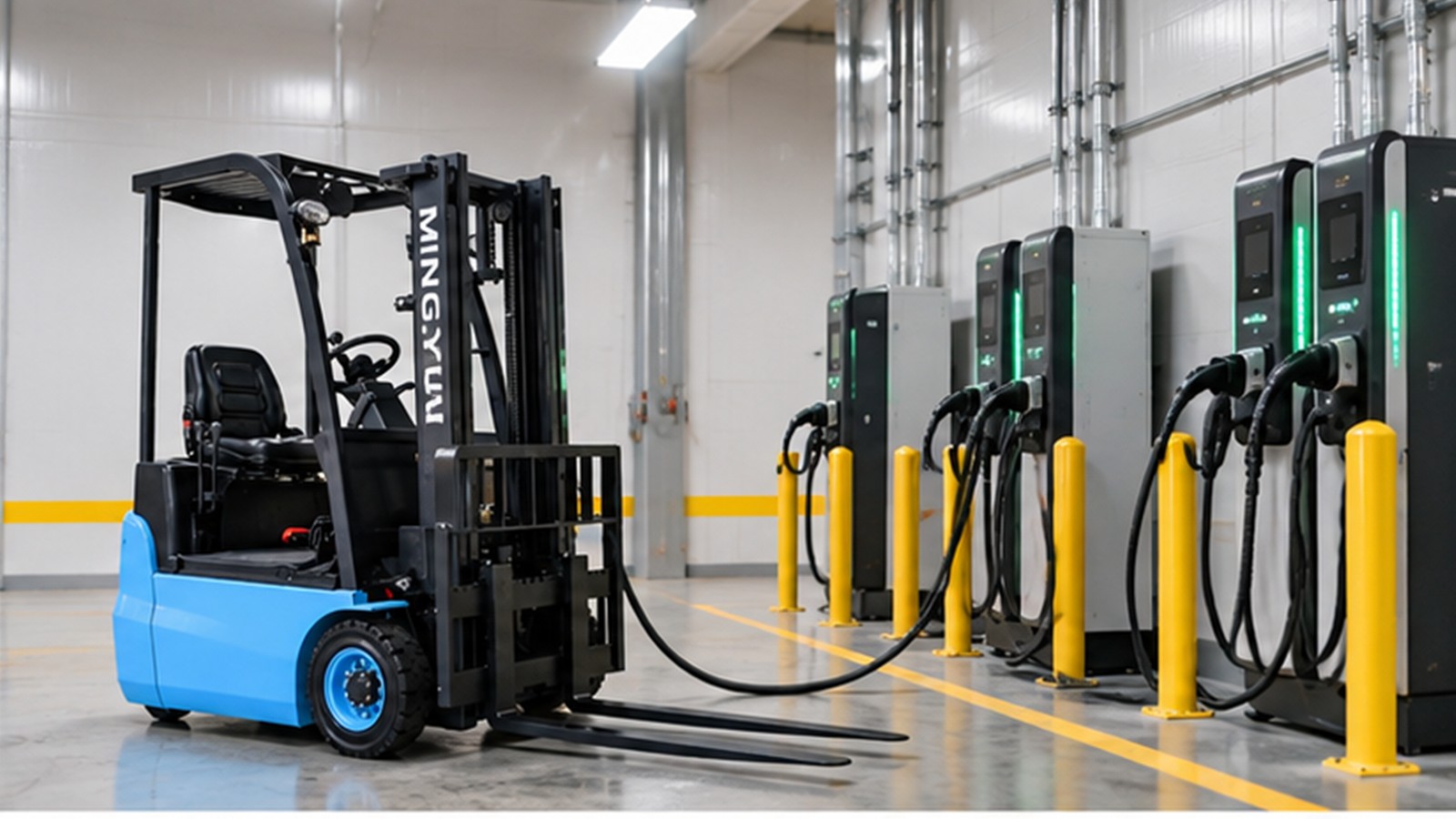 Q4 Peak Charging Plan: Electric Forklift Readiness for Holiday Warehouses scene 1