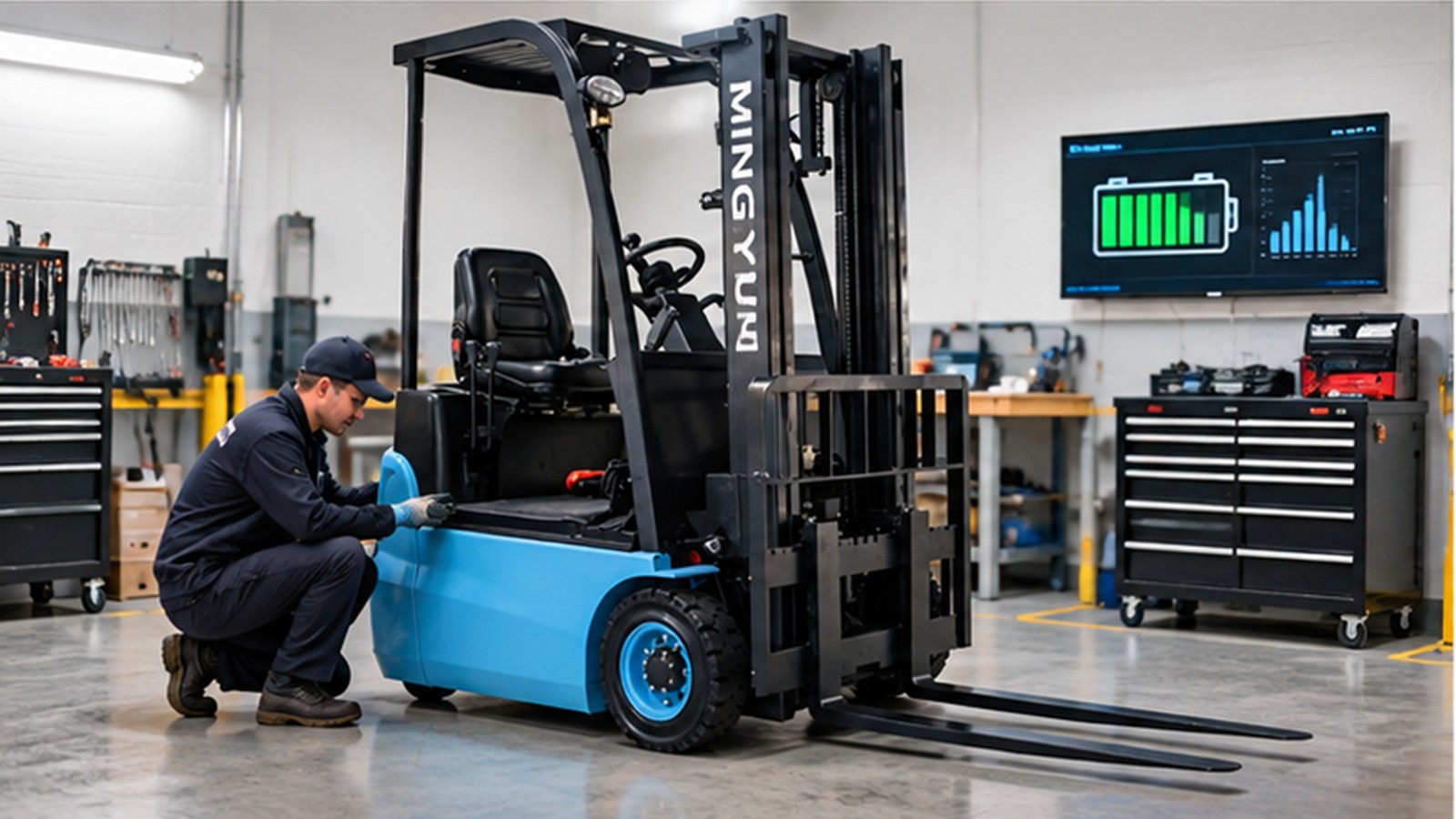 Q4 Peak Charging Plan: Electric Forklift Readiness for Holiday Warehouses scene 2