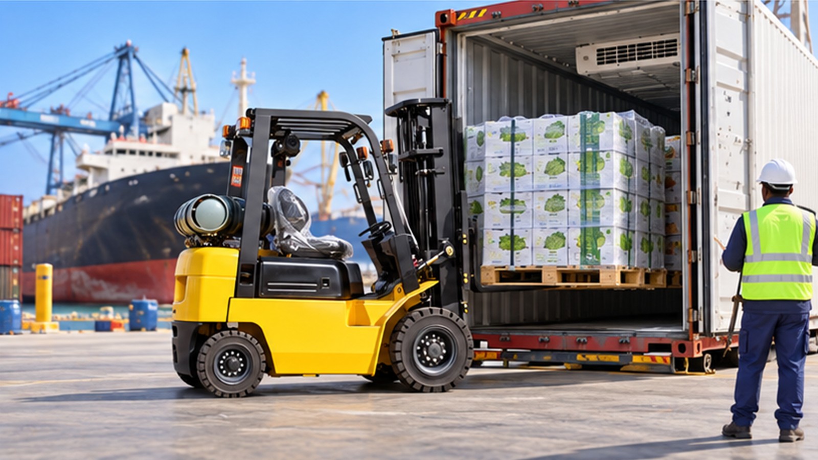 Seasonal Export Cold Chains: Dual-Fuel Forklift Continuity for Late 2026 scene 3