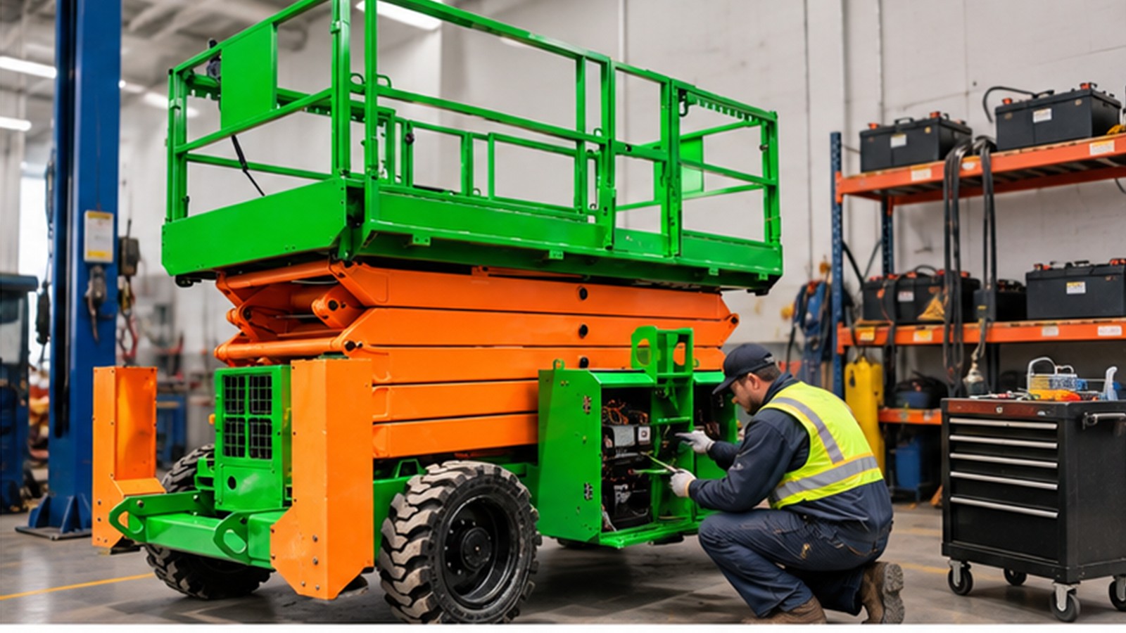 MEWP Rental Fleet Discipline in 2026: Inspection, Handover and Utilization scene 1