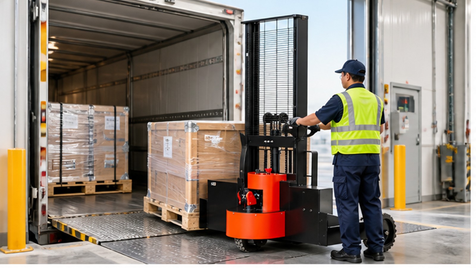 High-Value Air Cargo Growth: Electric Stacker Handling for AI Components