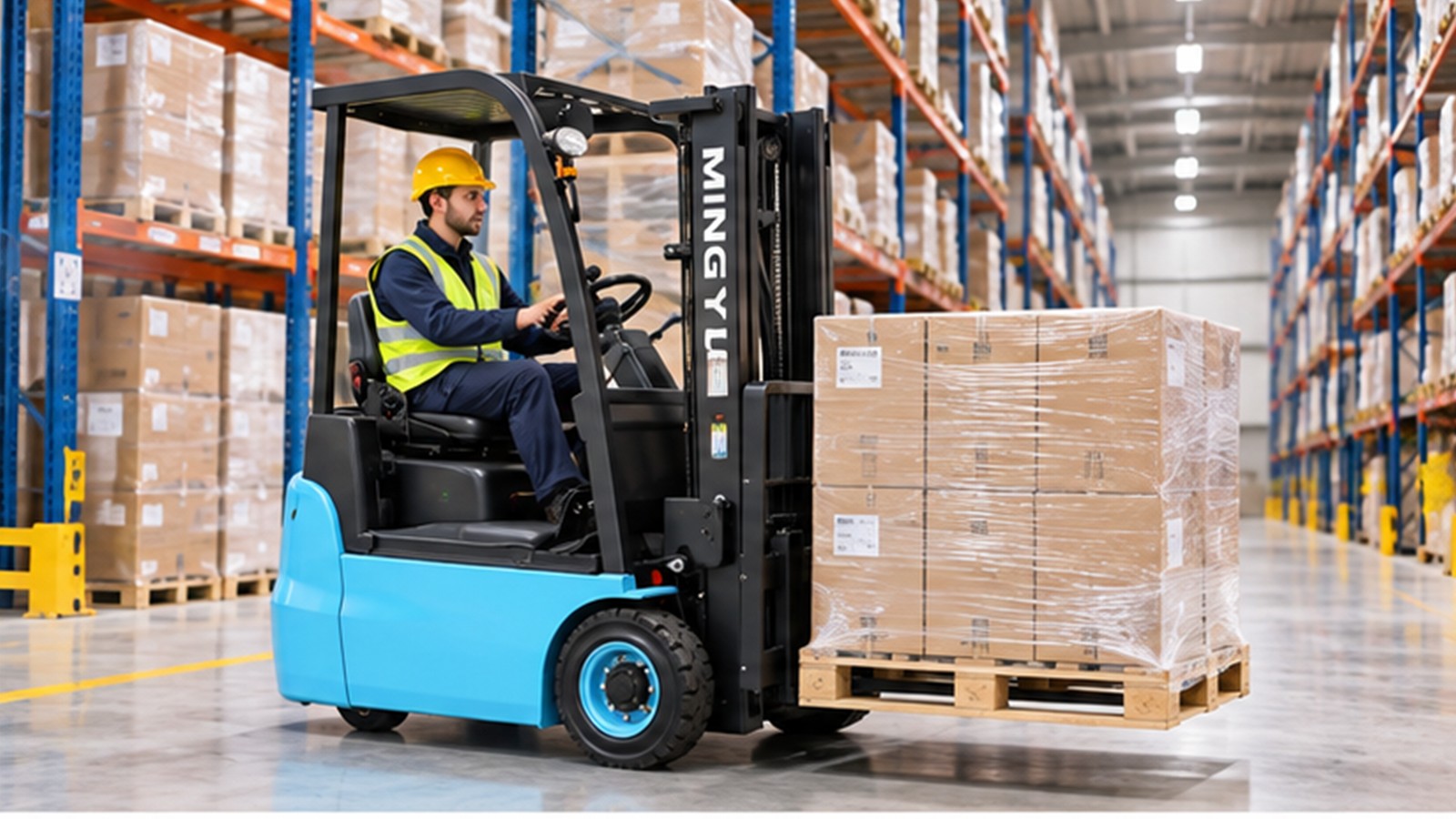 IAA TRANSPORTATION 2026: Electric Forklifts for AI-Directed Logistics scene 1