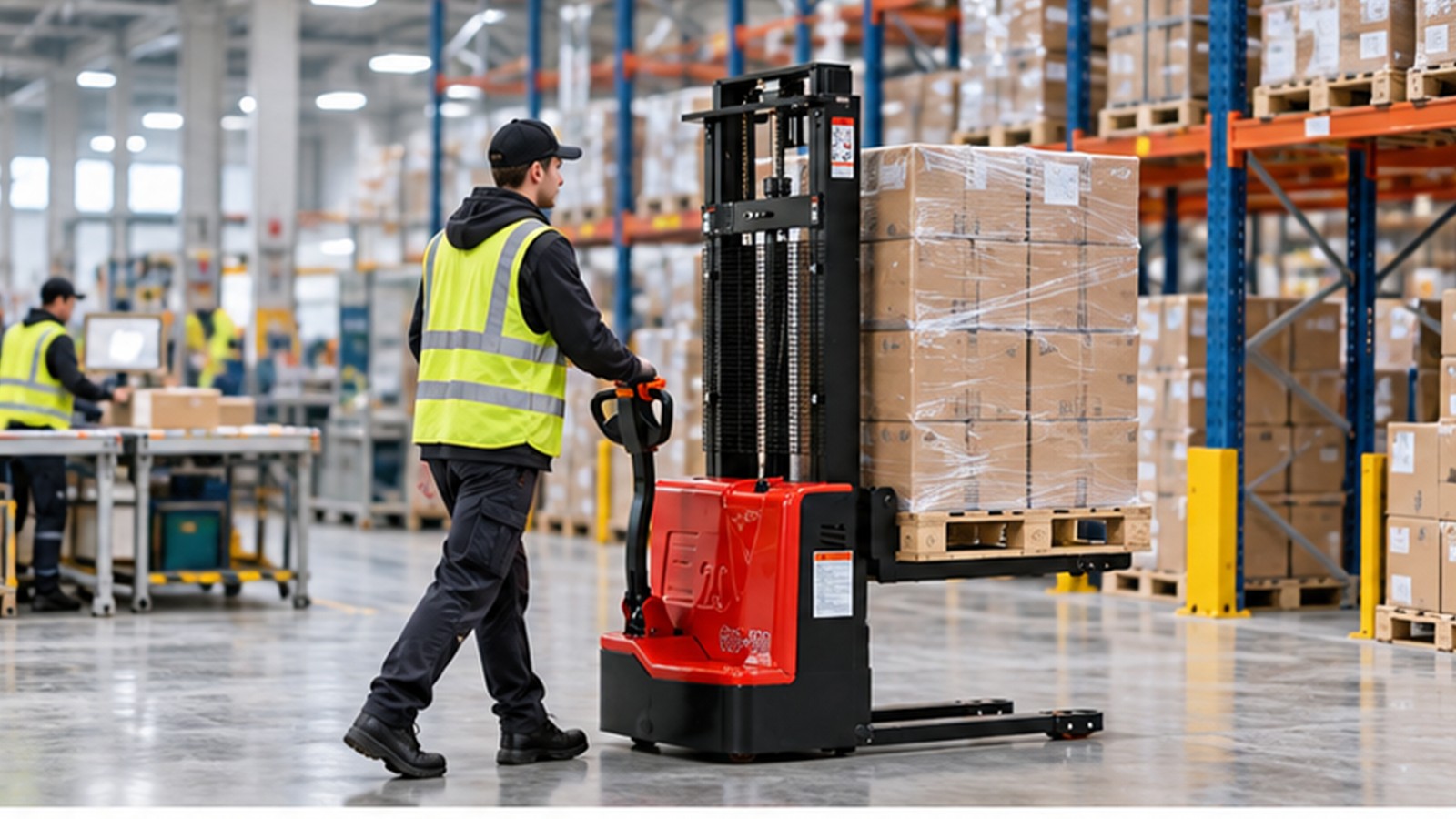 Peak-Season Reverse Logistics: Electric Stackers for Faster Returns Recovery scene 1
