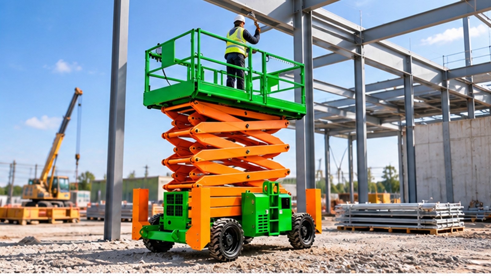 Smart Maintenance at Height: MEWP Planning for Connected Facilities scene 1