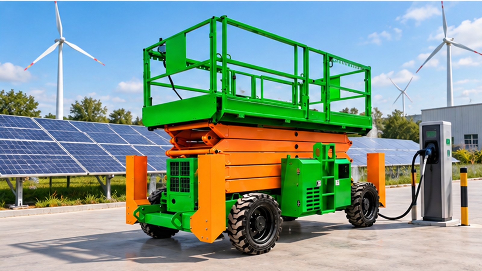 Smart Maintenance at Height: MEWP Planning for Connected Facilities scene 3