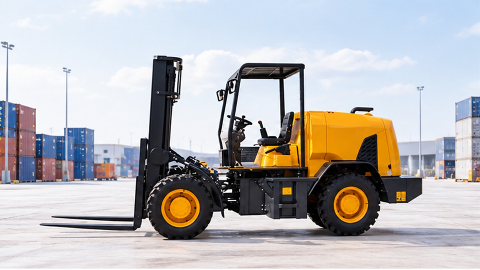 IAA 2026 Intermodal Logistics: Rough-Terrain Forklifts Beyond the Dock