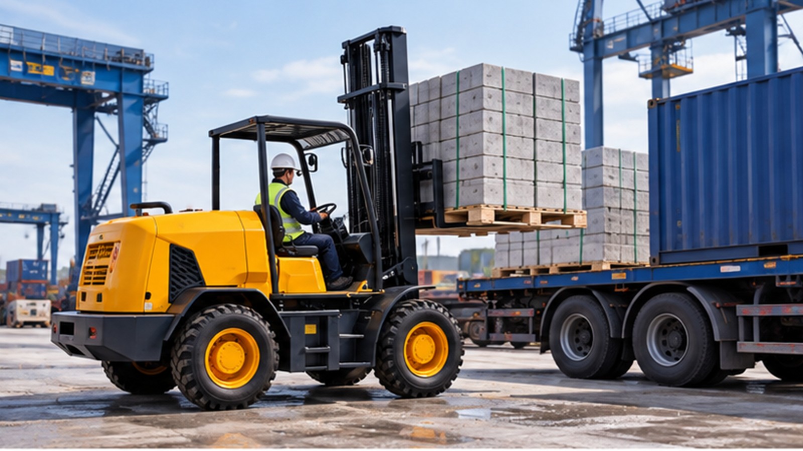 IAA 2026 Intermodal Logistics: Rough-Terrain Forklifts Beyond the Dock scene 1