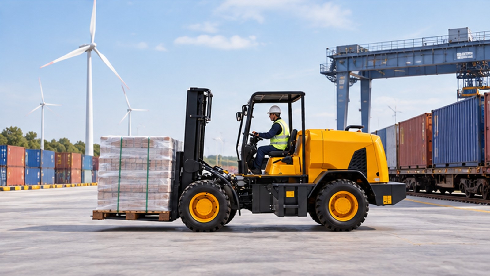 IAA 2026 Intermodal Logistics: Rough-Terrain Forklifts Beyond the Dock scene 3