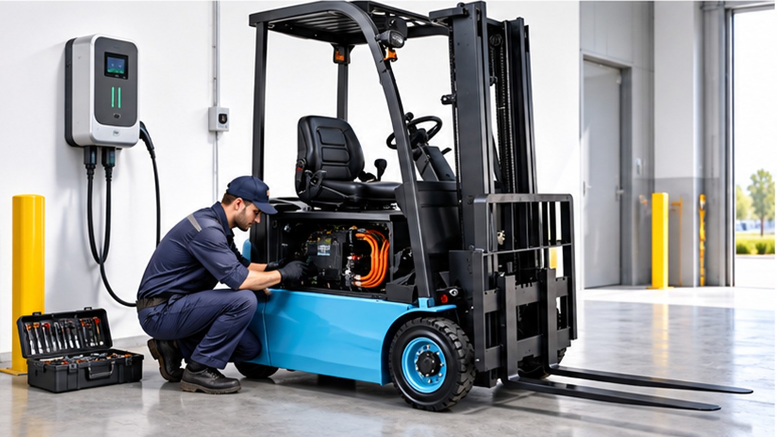 IAA 2026 Charging Reliability: Electric Forklift Uptime Beyond the Plug scene 2
