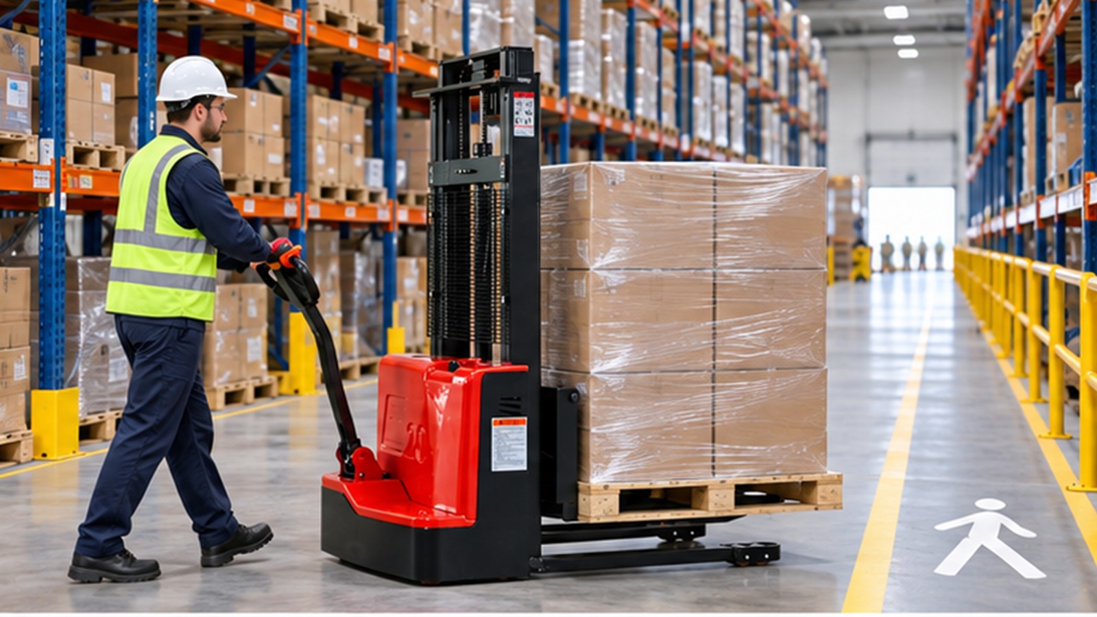 Warehouse Safety Inspections in 2026: Electric Stacker Readiness Checklist scene 1