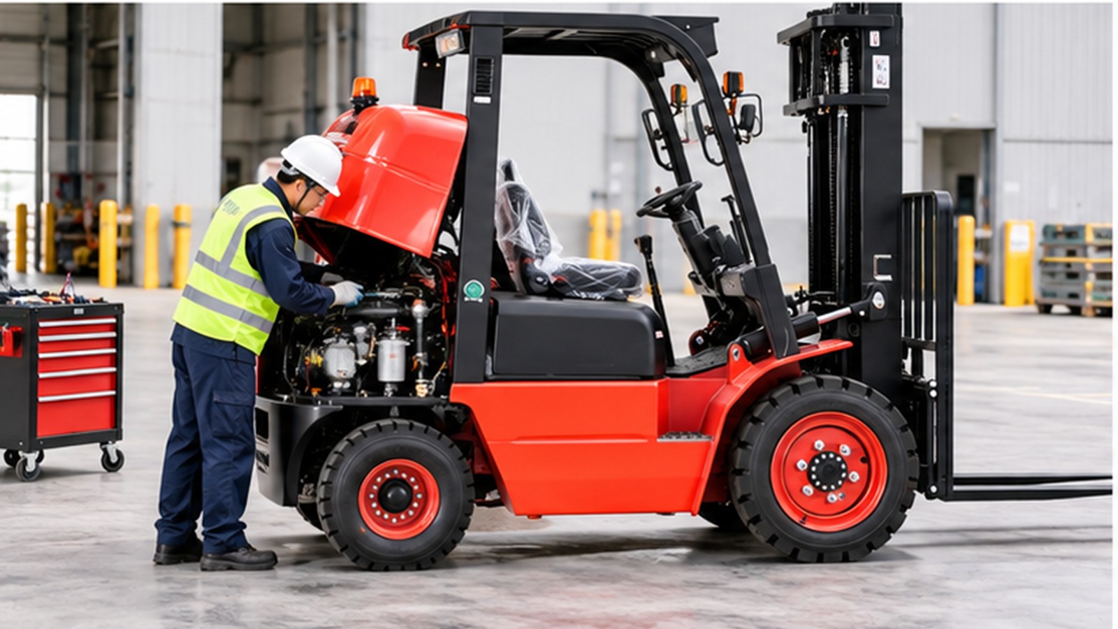 Secure Fleet Data in 2026: Diesel Forklift Telematics Without New Risk scene 2