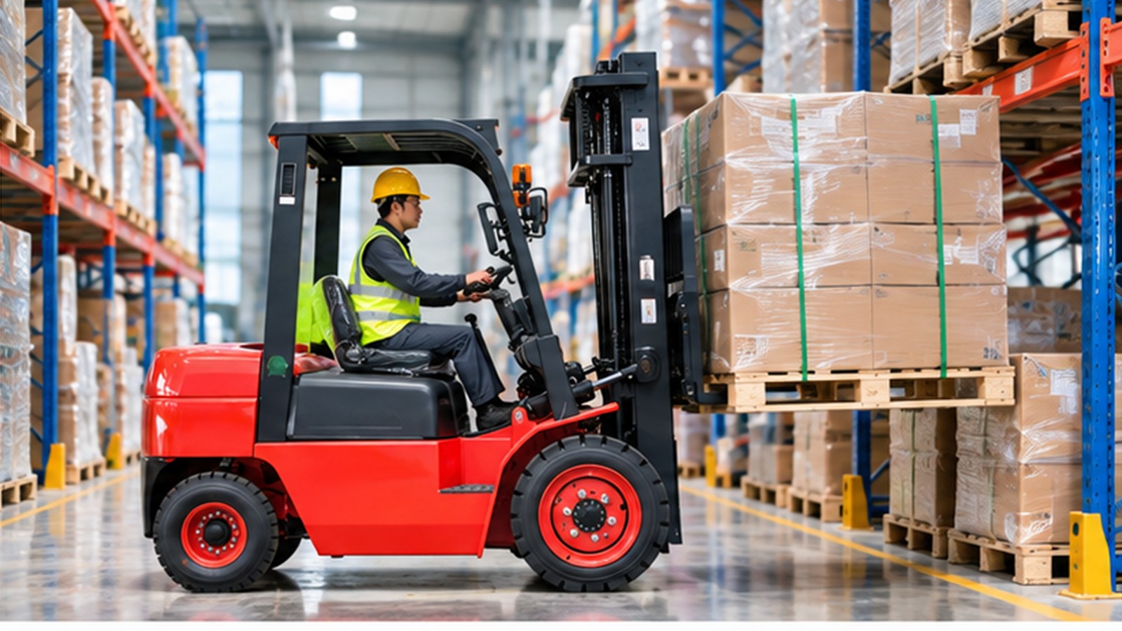 Four AI Warehouse Trends for 2026: Forklift Operations Need Human Control scene 1