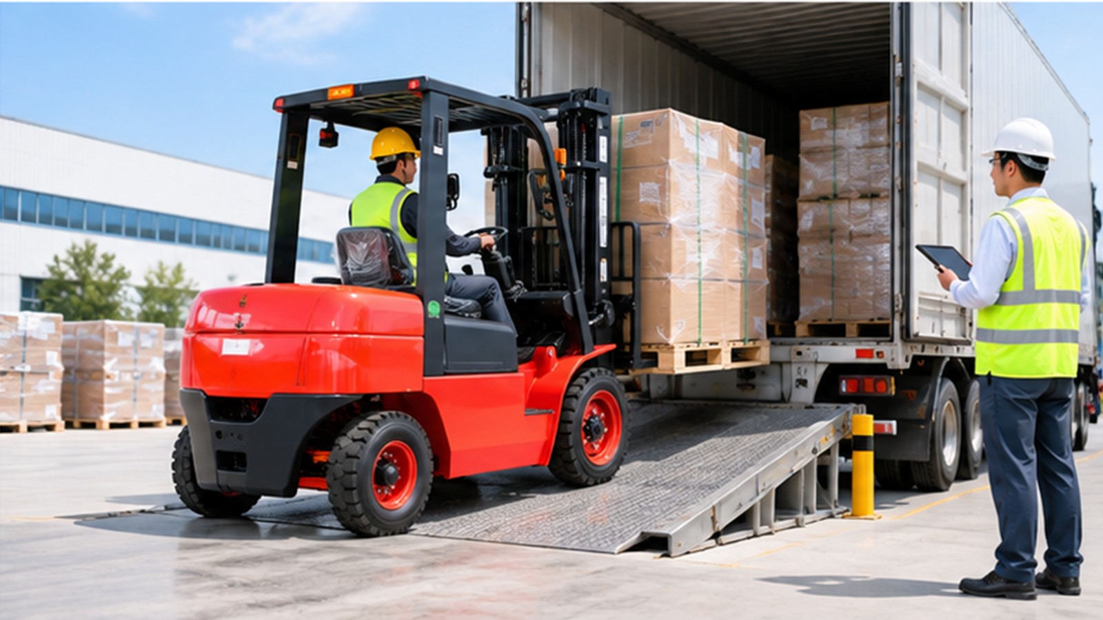 Four AI Warehouse Trends for 2026: Forklift Operations Need Human Control scene 3