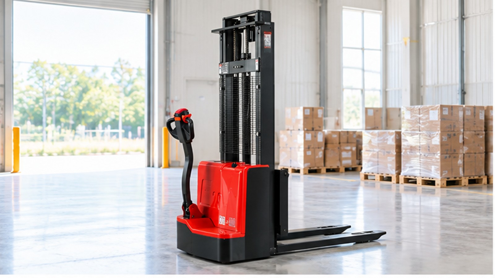 Warehouse Labor Constraints: Electric Stackers for Standardized Replenishment