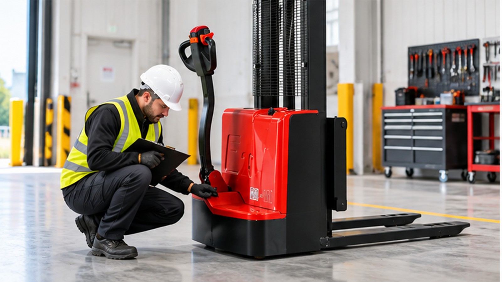 Warehouse Labor Constraints: Electric Stackers for Standardized Replenishment scene 2