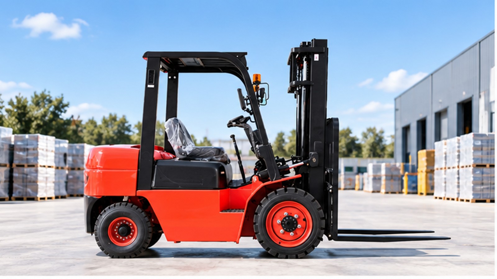 V2X-Connected Yards: Forklift Safety Where Vehicles, People and Docks Meet
