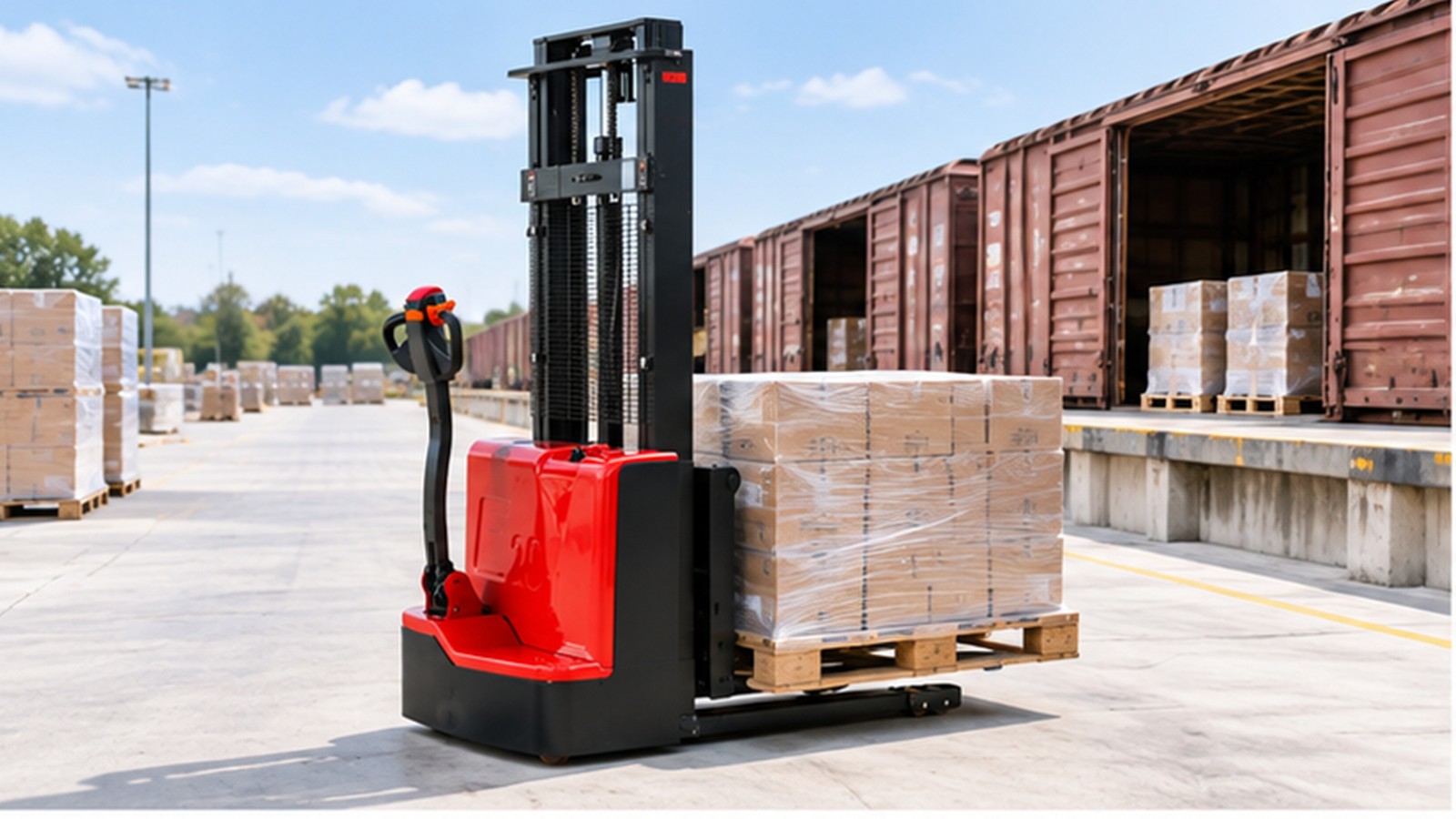 InnoTrans 2026 Preview: Electric Stacker Checks for Rail-Freight Cross-Docks