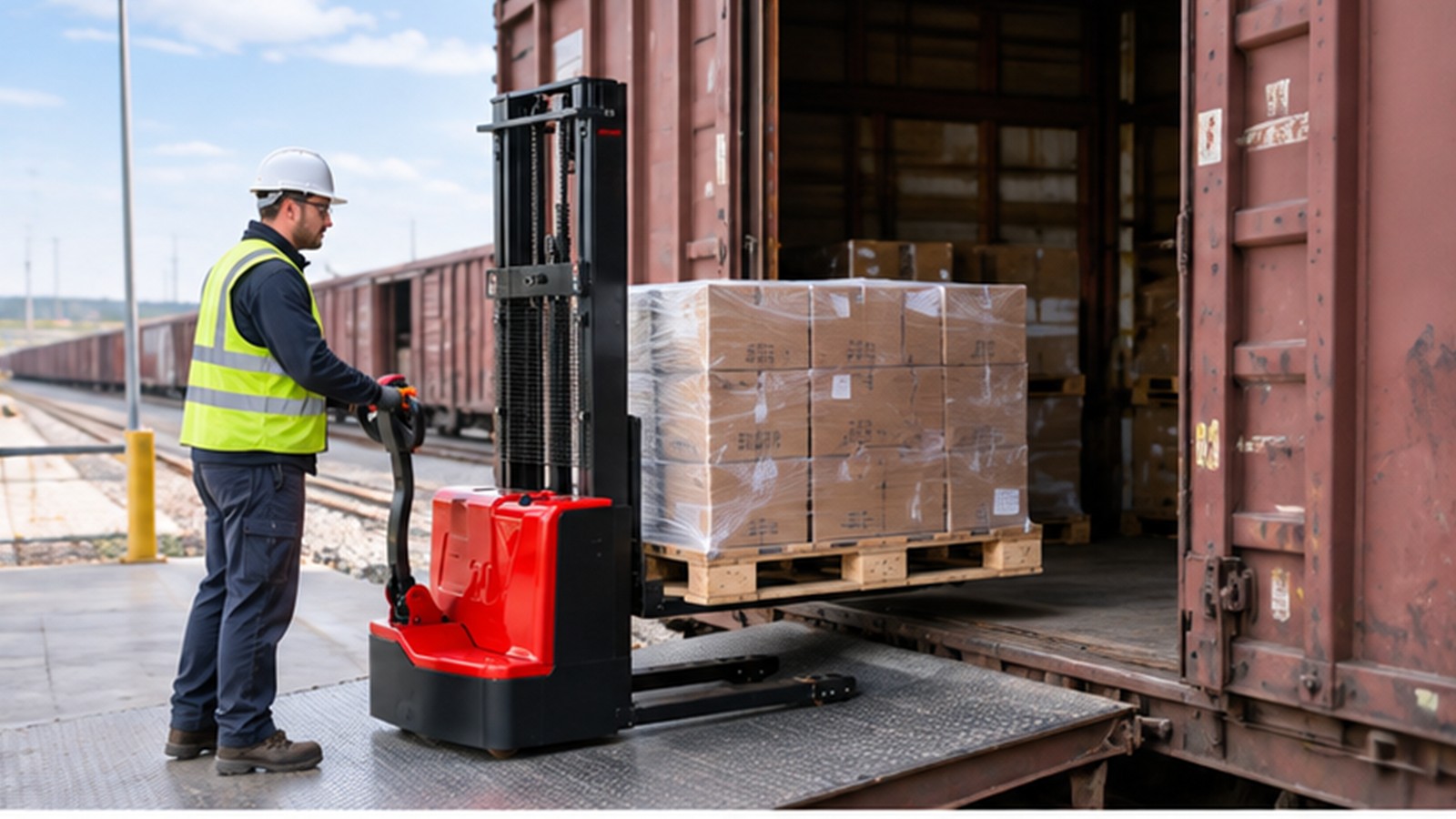 InnoTrans 2026 Preview: Electric Stacker Checks for Rail-Freight Cross-Docks scene 1