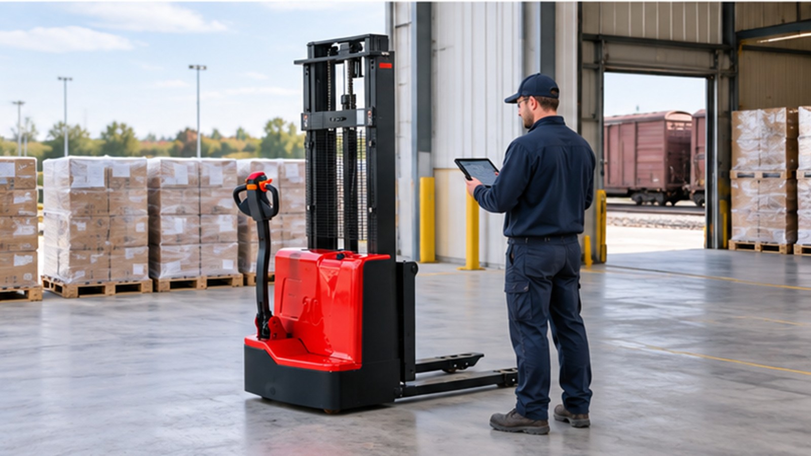 InnoTrans 2026 Preview: Electric Stacker Checks for Rail-Freight Cross-Docks scene 3